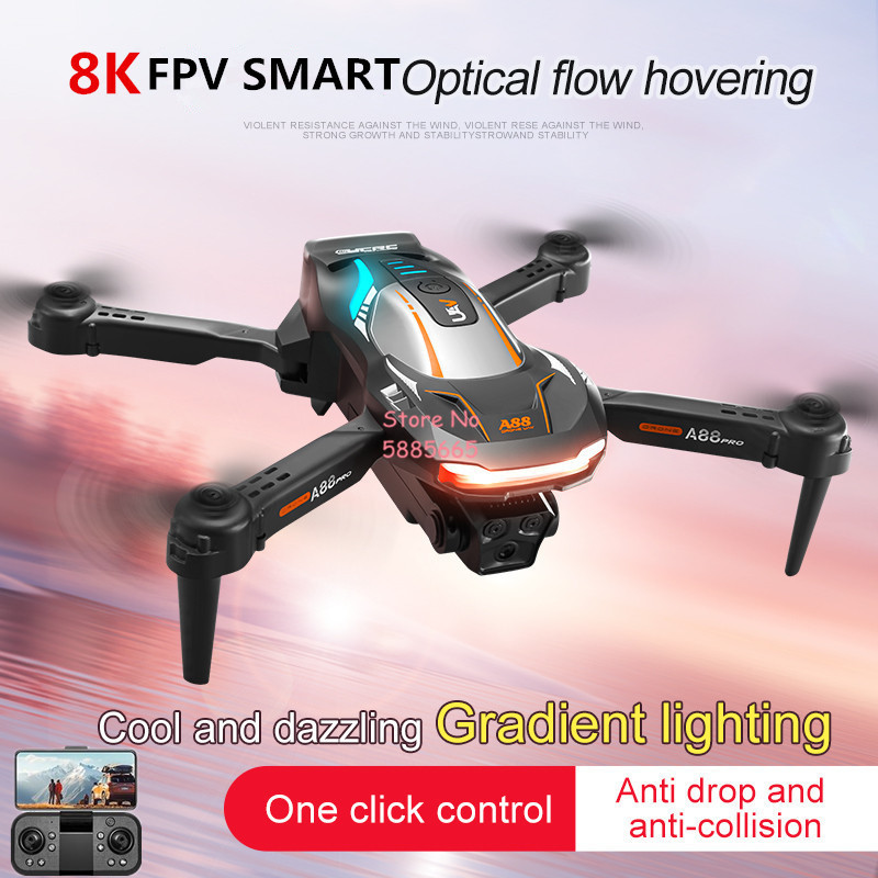Photography Lighting Outdoor - โดรนถ่ายภาพทางอากาศ 8K ระบบ Optical Flow Positioning