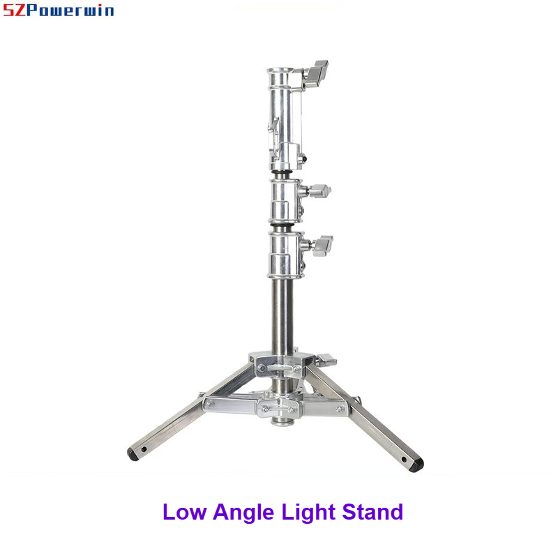 Photography Lighting Rig - ขาตั้งไฟแบบมุมต่ำสำหรับการถ่ายภาพ ขาตั้งกล้องระดับพื้นดินสำหรับถ่ายภาพเครื่องประดับ อาหาร สัตว์เลี้ยง วิดีโอ ที่ยึดไฟสปอตไลท์แบบมั่นคง