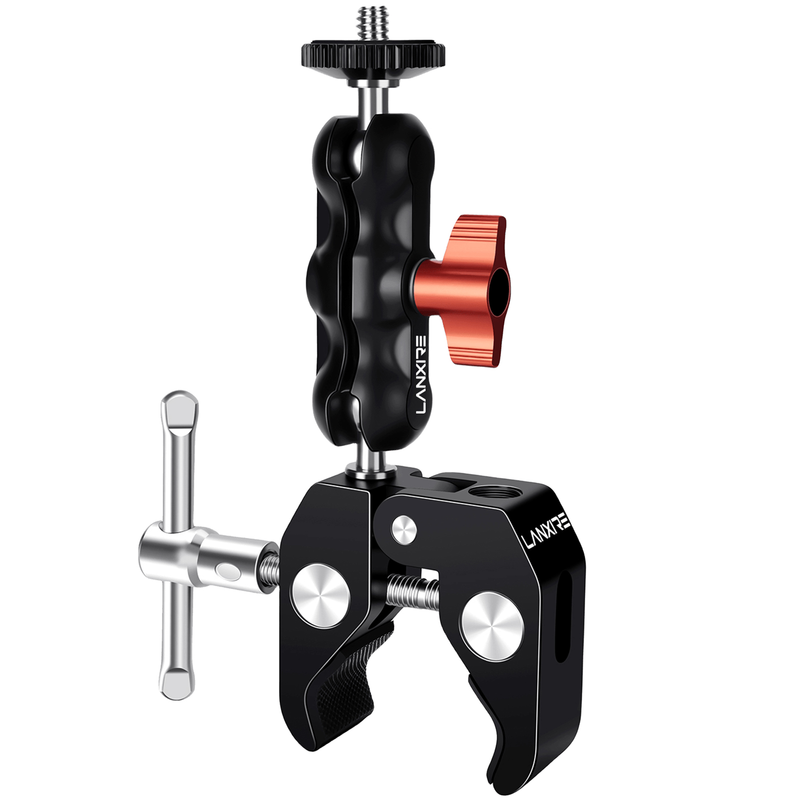 Photography Lighting Rig - ขาตั้งกล้อง Lanxire Super Clamp แบบหัวบอลคู่ ขนาด