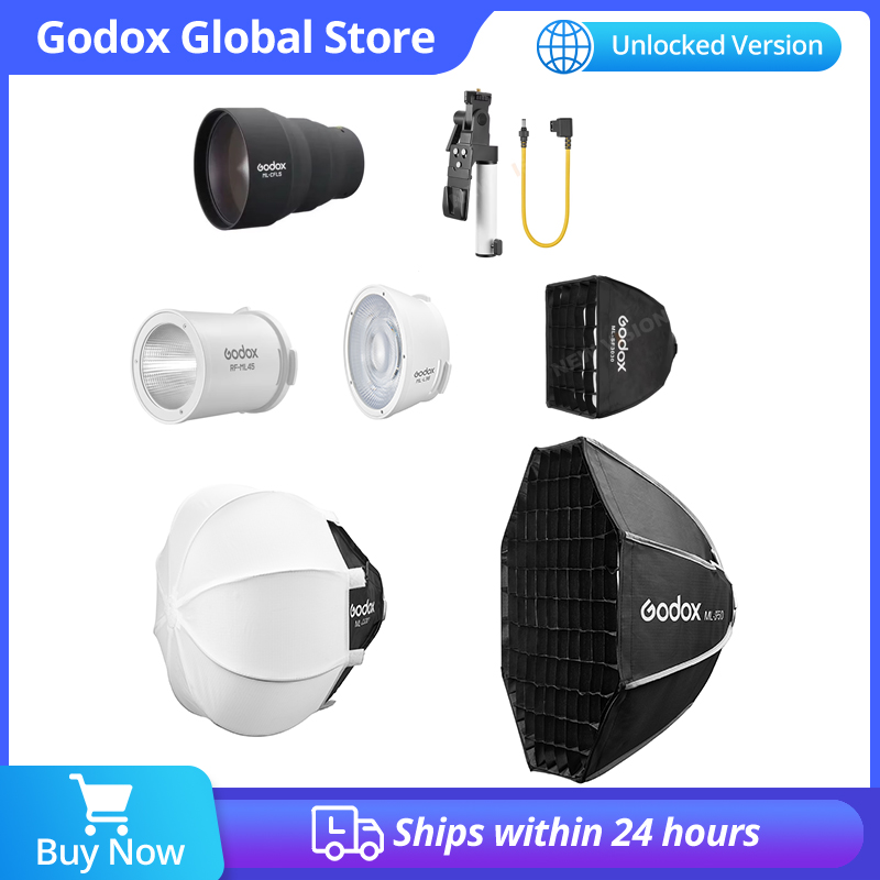 Fresnel Lens Attachment - อุปกรณ์เสริม Godox ML100R ประกอบด้วย RF-ML45 เลนส์สะท้อนแสง