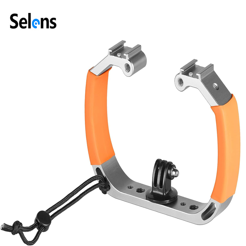 Photography Lighting Rig - Selens ดําน้ํา RIG มือถือวิดีโอดําน้ํา Light Stabilizer