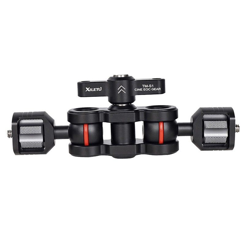Photography Lighting Rig - Double Ball Head Camera Magics Arm,
