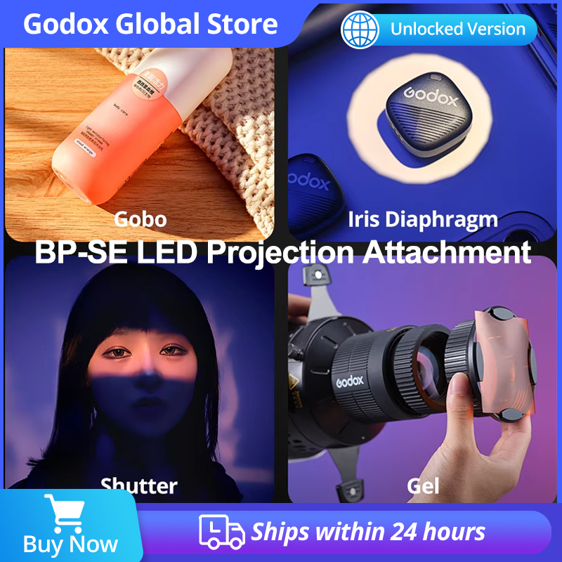 Fresnel Lens Attachment - อุปกรณ์เสริมไฟฉายโปรเจคเตอร์ LED GODOX BP-SE สำหรับถ่ายภาพ คอนเดนเซอร์ไฟแบบ