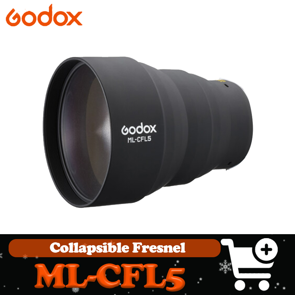 Fresnel Lens Attachment - Godox ML-CFL5 อุปกรณ์ยึดเฟรสแบบพับได้สําหรับ Godox ML100Bi ML100R