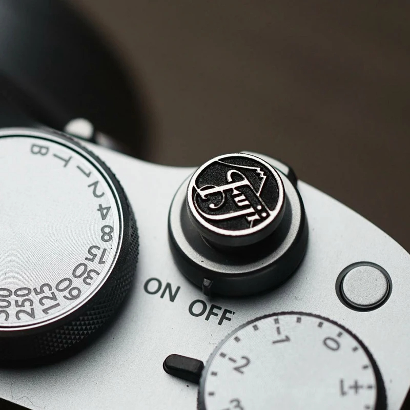 Nikon Camera Z50 - ฝาครอบช่องเสียบอุปกรณ์เสริมกล้องโลหะ ปุ่มชัตเตอร์ สำหรับกล้องฟูจิ XS20 XT50 XM5
