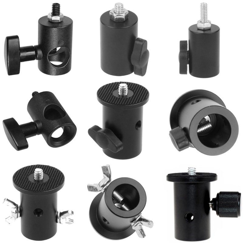 Photography Lighting Mount - ขาตั้งกล้องขาตั้งอะแดปเตอร์ 1/4 