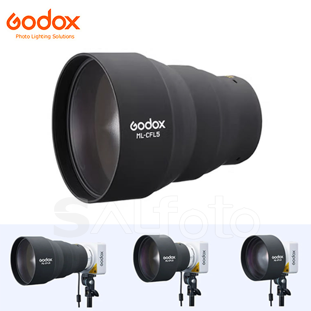 Fresnel Lens Attachment - Godox ML-CFL5 อุปกรณ์เสริมเลนส์เฟรสเนลแบบพับได้สำหรับถ่ายภาพ ใช้กับไฟวิดีโอ LED Godox