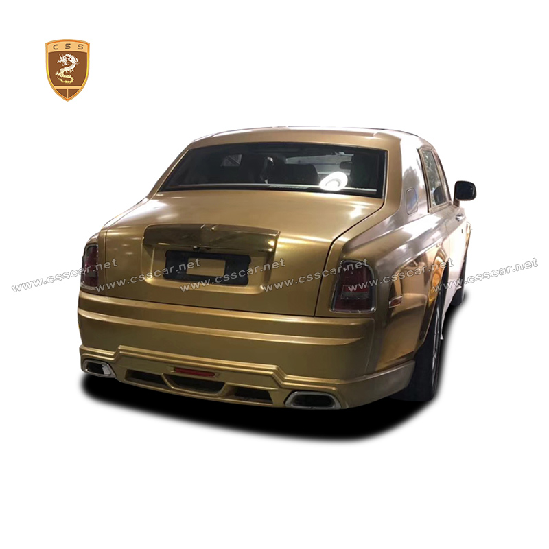 Diffusion Material Roll - ชุดแต่งกันชนหน้า-หลังสไตล์ WD สำหรับ Rolls-Royce Phantom 2004-2012