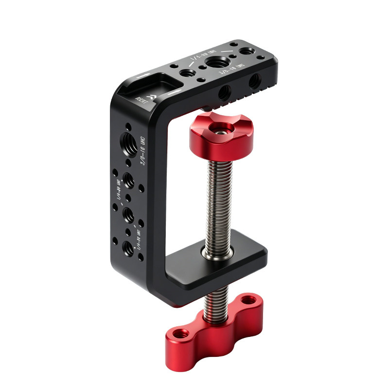 Photography Lighting Rig - แขนจับกล้องแบบ C-Clamp โลหะ พร้อมฐาน Arca-Swiss และ
