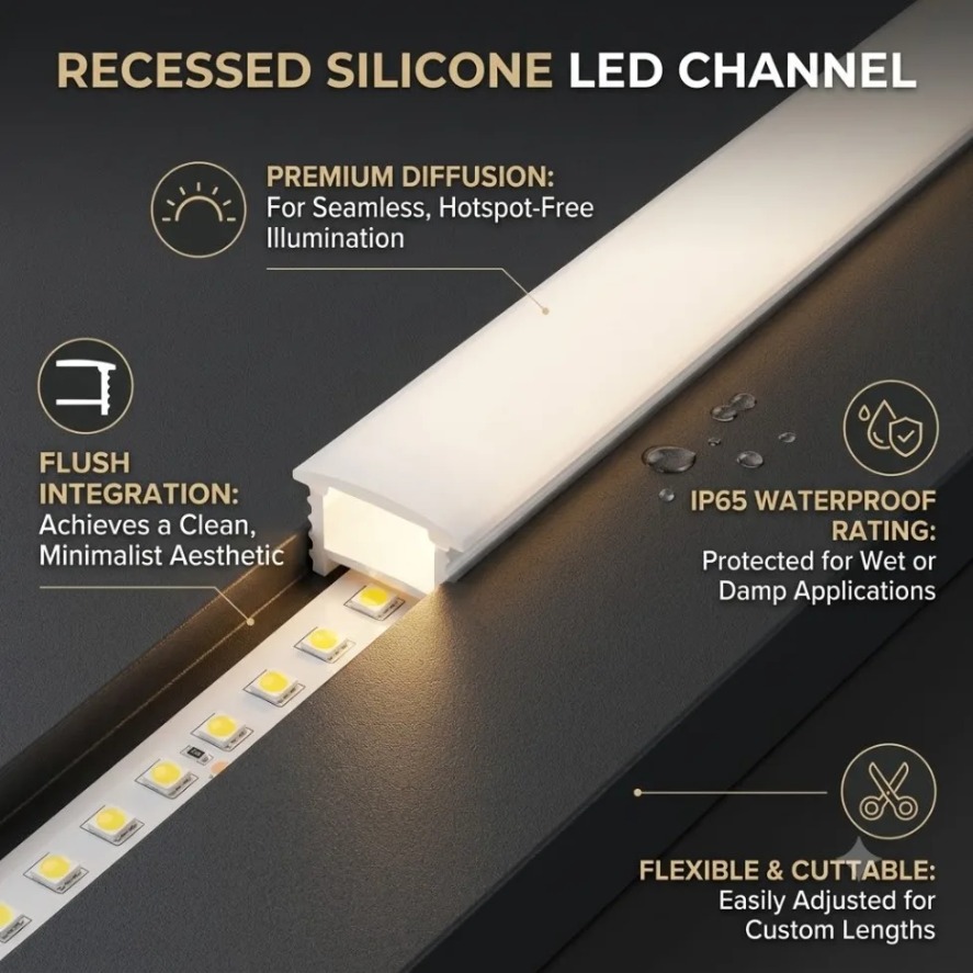 หลอดไฟนีออน LED แบบยืดหยุ่น WS - Diffusion Material Roll บทวิจารณ์และราคา