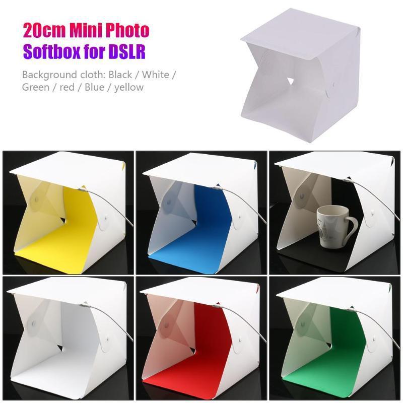 กล่องไฟสตูดิโอพกพาแบบพับได้ ไฟ - Photography Lighting And Backdrop บทวิจารณ์และราคา