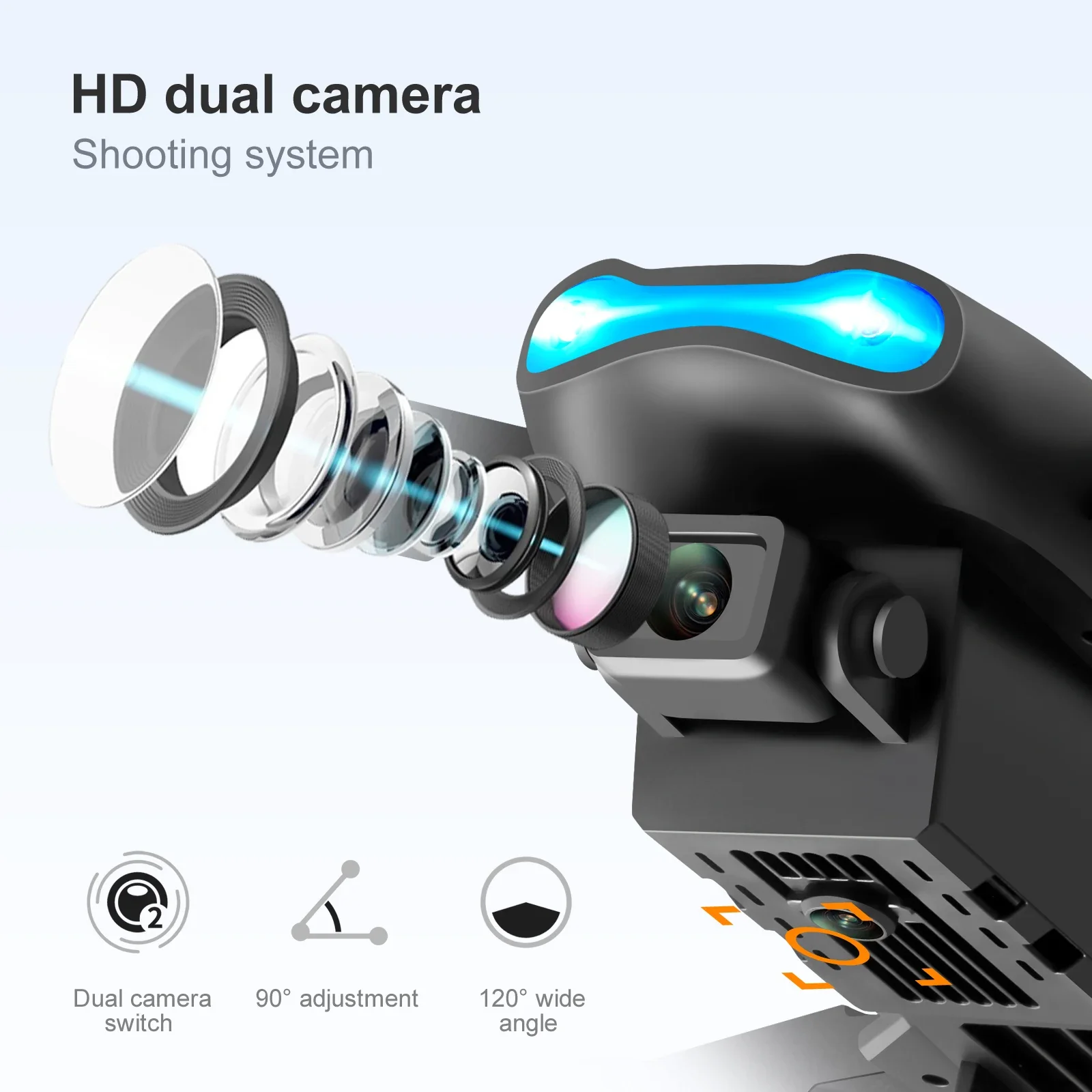 โดรน K3 E99PRO พร้อมกล้อง HD ค - Photography Lighting Beginners บทวิจารณ์และราคา