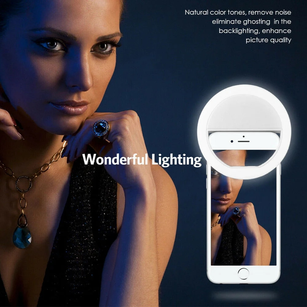 ไฟเซลฟี่ LED แบบพกพา ชาร์จผ่าน - Photography Lighting Professional บทวิจารณ์และราคา