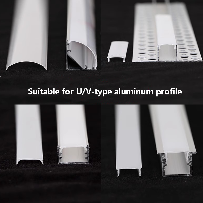 โปรไฟล์อะลูมิเนียมรูปตัวยูสีขา - Diffusion Material Roll บทวิจารณ์และราคา