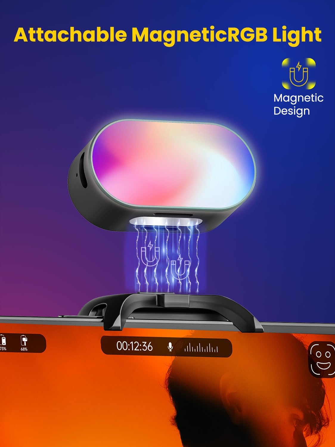 AOCHUAN Mini RGBแม่เหล็กเติมแส - Photography Lighting Professional บทวิจารณ์และราคา