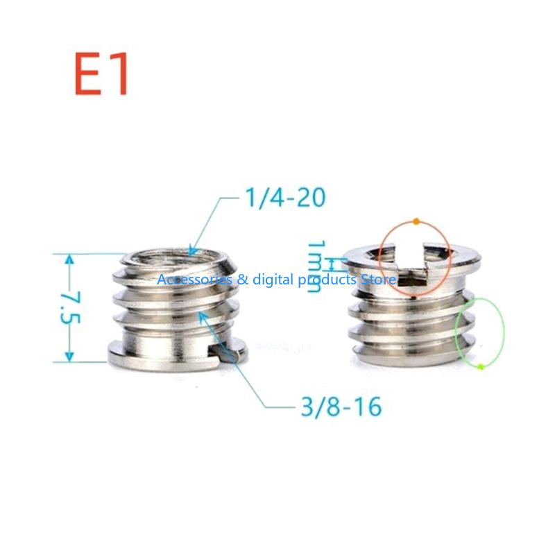 77JD 6 ชิ้นชุดอะแดปเตอร์สกรูสำ - Photography Lighting Rig บทวิจารณ์และราคา