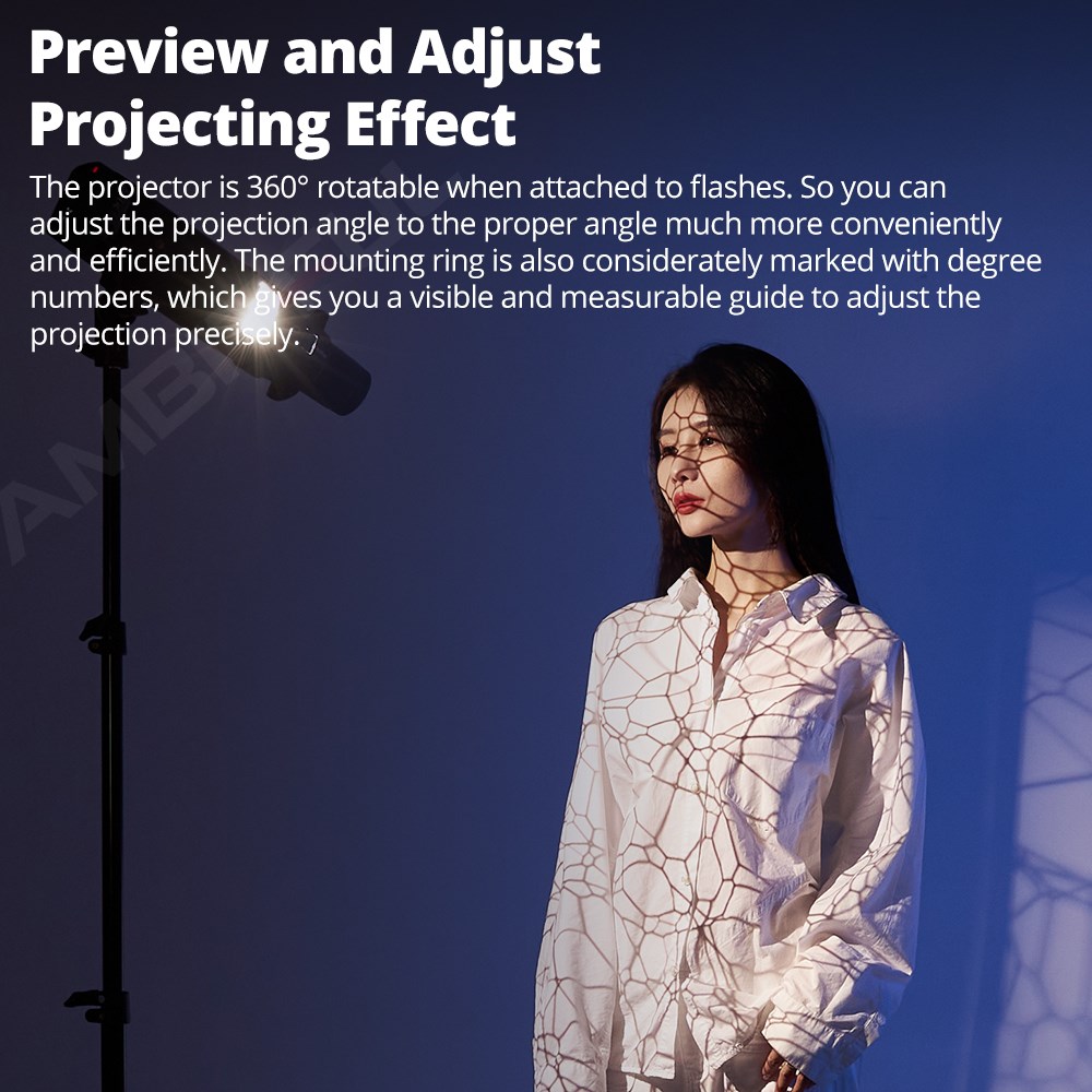 เลนส์ฉายภาพ Godox AK-R21 หัวกล - Fresnel Lens Attachment บทวิจารณ์และราคา