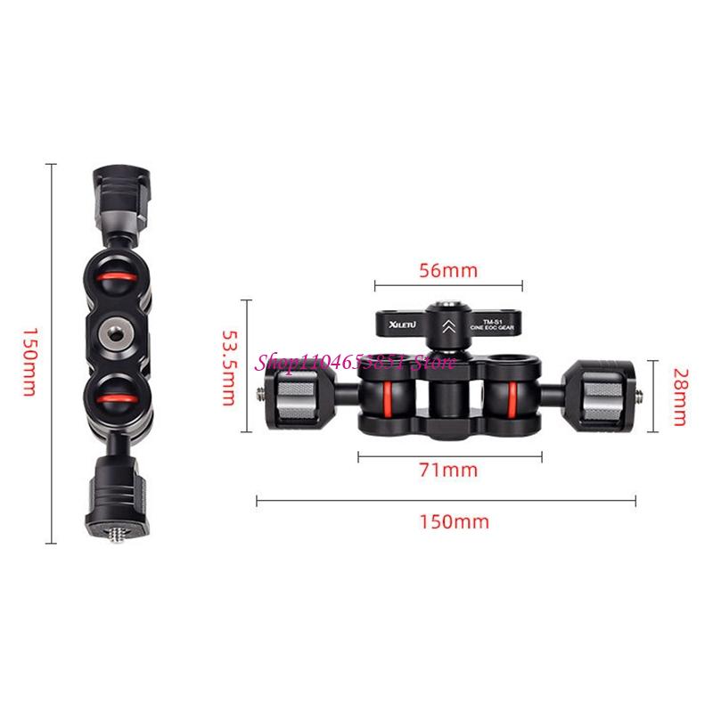 Double Ball Head Camera Magics - Photography Lighting Rig บทวิจารณ์และราคา