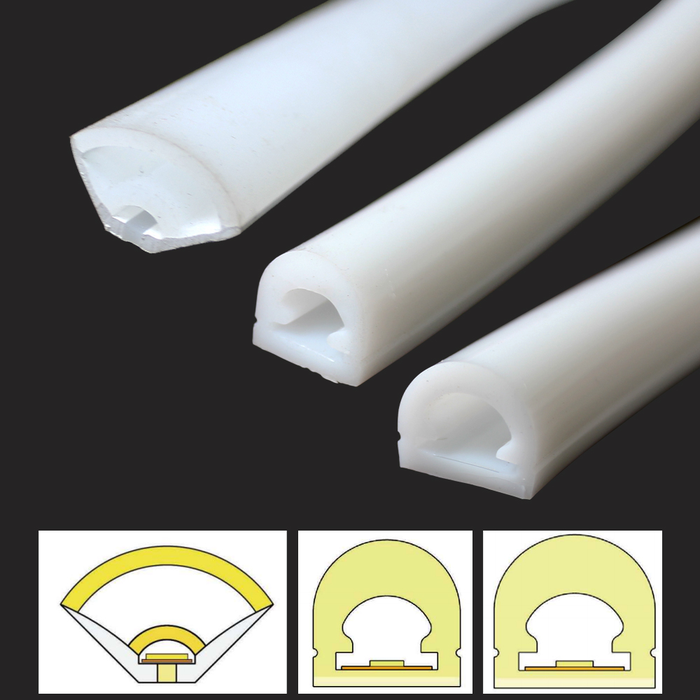 ท่อซิลิโคนครอบ LED รูปตัว V คร - Diffusion Material Roll บทวิจารณ์และราคา