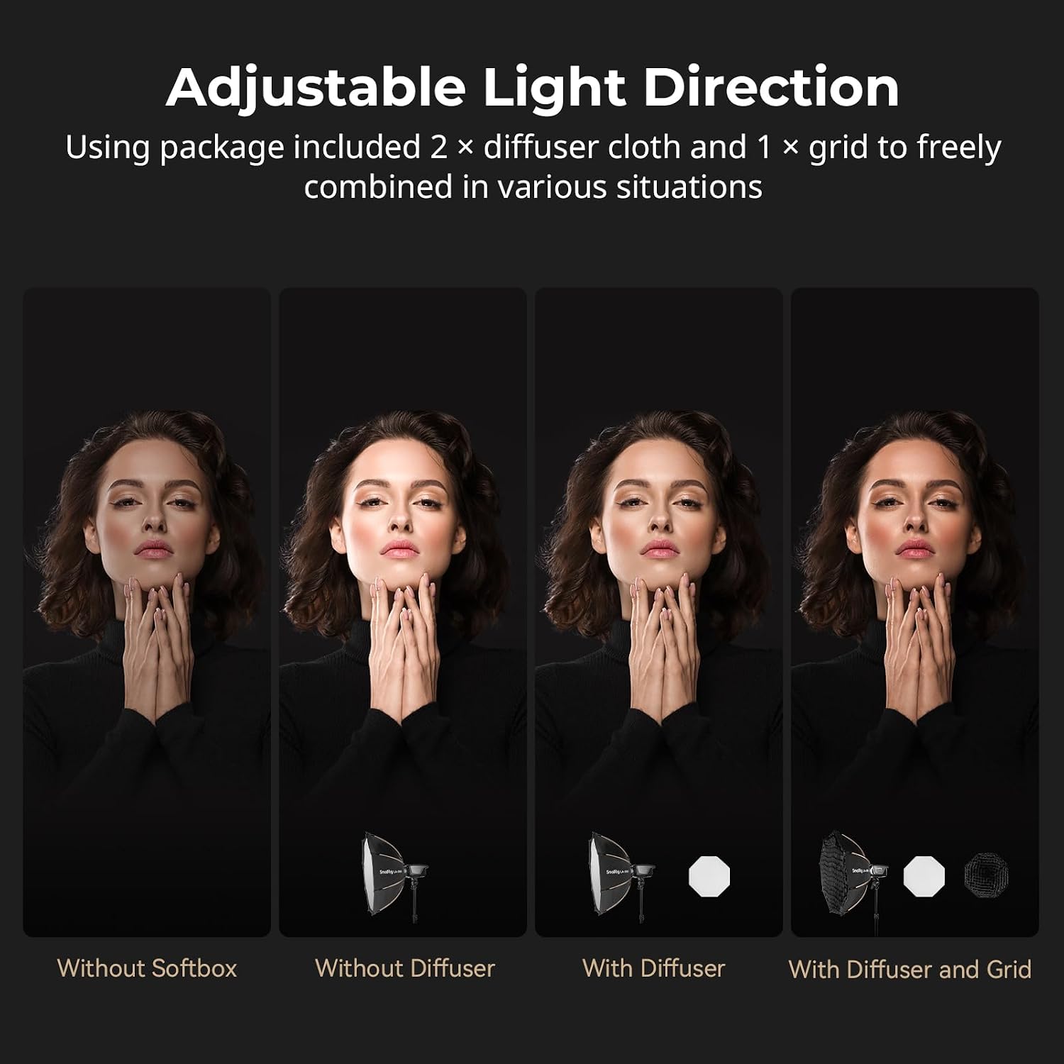 ชุดไฟถ่ายภาพซอฟต์บ็อกซ์ทรงแปดเ - Photography Lighting Mount บทวิจารณ์และราคา