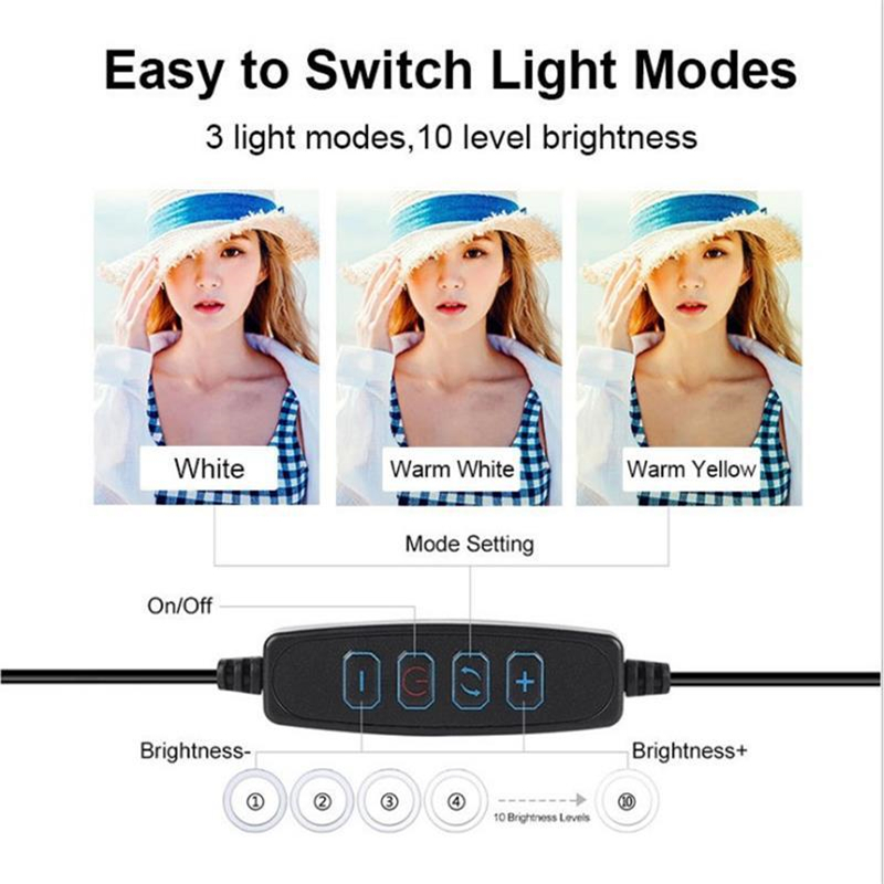 หรี่แสงได้ LED Ring Light Prof - Photography Lighting Mount บทวิจารณ์และราคา