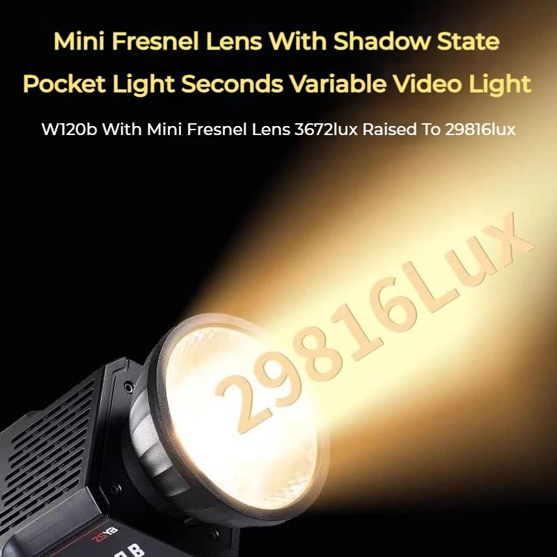 เลนส์เฟรสเนล ZSYB YF-80 ให้แสง - Fresnel Lens Attachment บทวิจารณ์และราคา