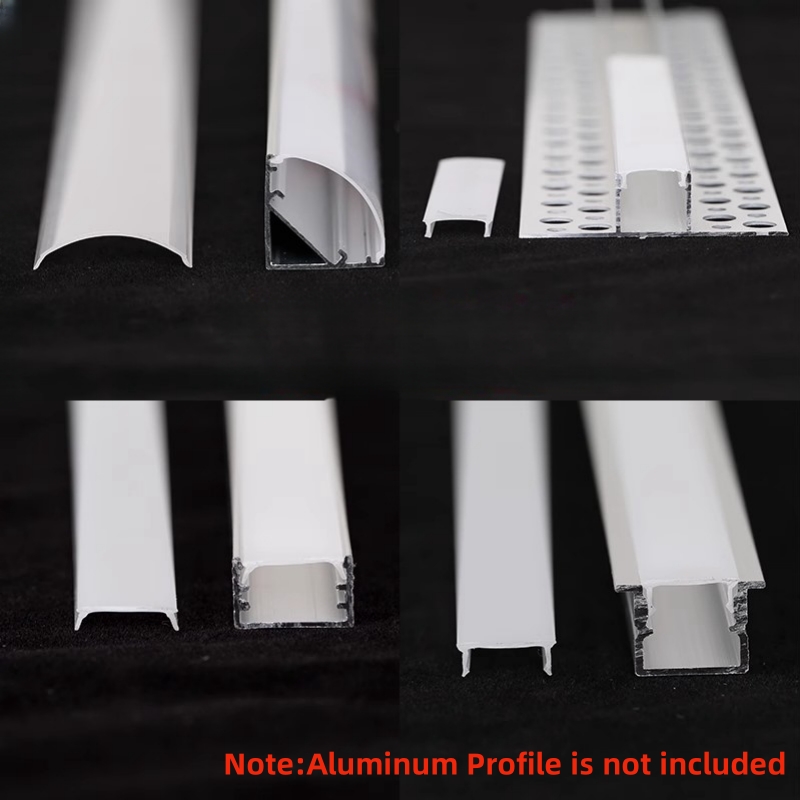 15 M/30 M สีดํา/สีขาว LED โปรไ - Diffusion Material Roll บทวิจารณ์และราคา