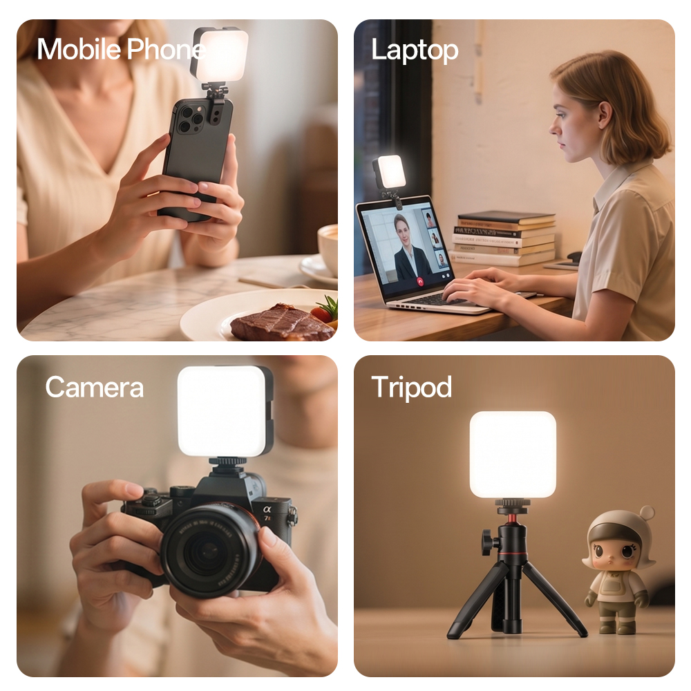 ไฟ LED พกพาขนาดเล็กแบบหนีบสำหร - Photography Lighting Professional บทวิจารณ์และราคา
