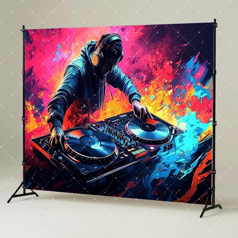 ตกแต่งปาร์ตี้ดีเจเพลงฮิปฮอป ฉา - Photography Lighting And Backdrop บทวิจารณ์และราคา