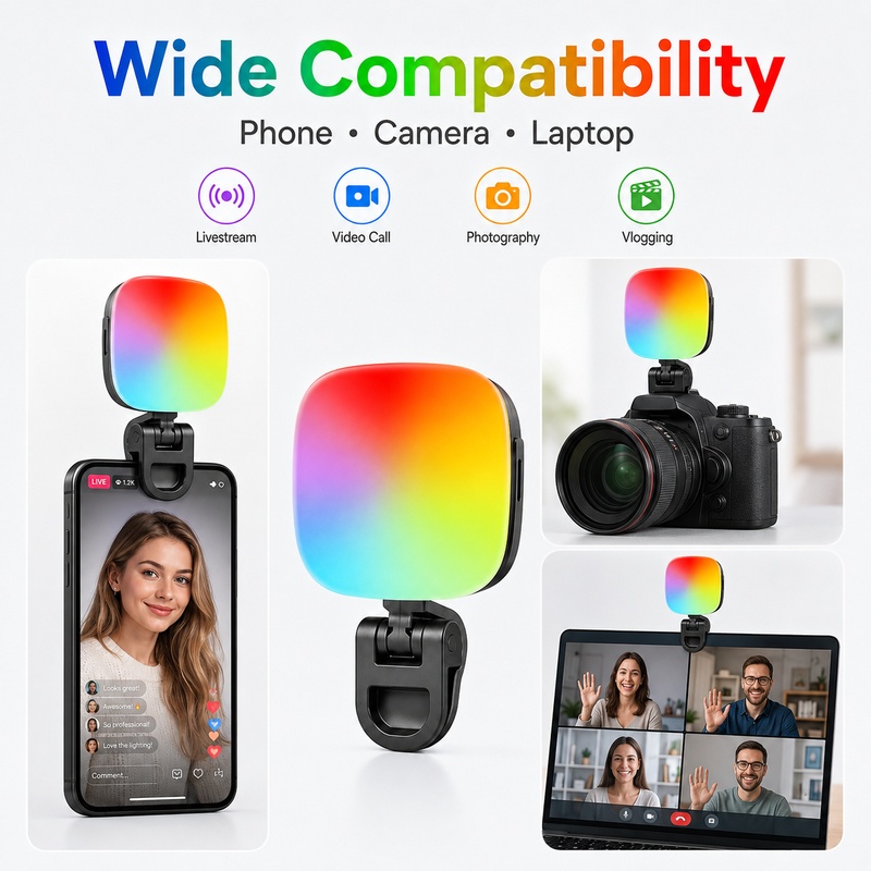 ไฟ LED RGB แบบพกพาสำหรับถ่ายภา - Photography Lighting Outdoor บทวิจารณ์และราคา