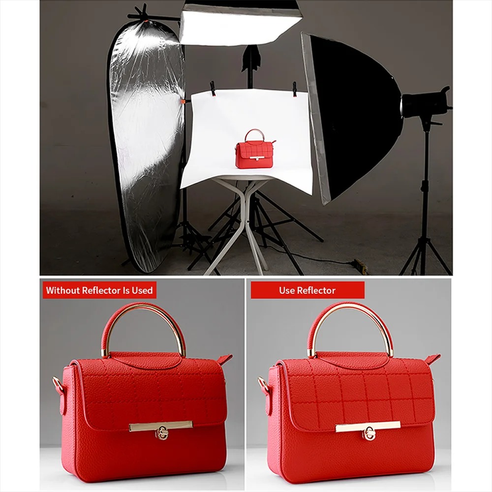 แผ่นสะท้อนแสงแบบพับได้ 5-in-1  - Photography Lighting Outdoor บทวิจารณ์และราคา