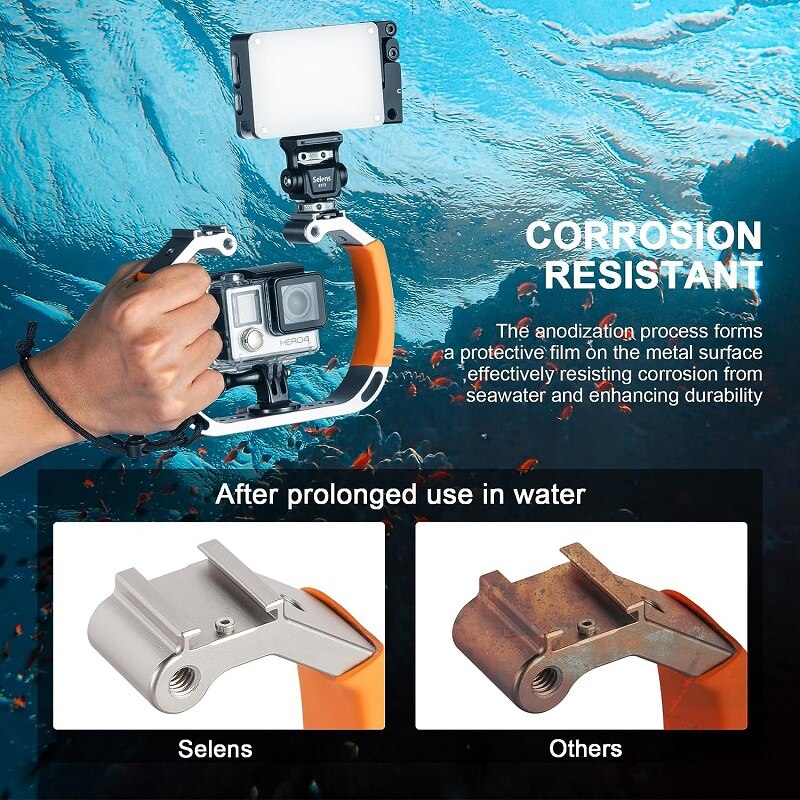 Selens แท่นวางดำน้ำกันน้ำ, อุป - Photography Lighting Rig บทวิจารณ์และราคา