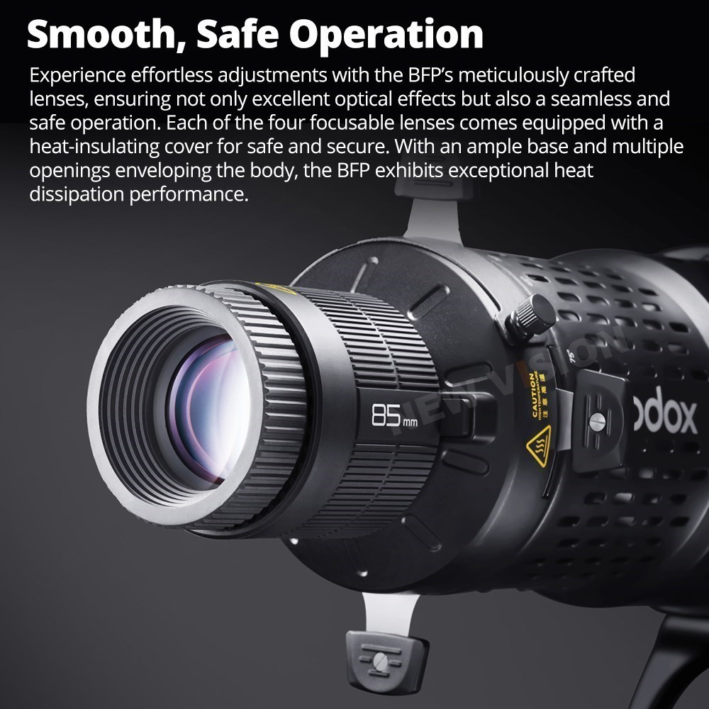 อุปกรณ์เสริมสำหรับฉายแสง Godox - Fresnel Lens Attachment บทวิจารณ์และราคา