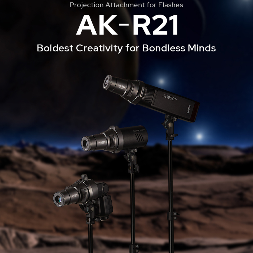Godox AK-R21 อุปกรณ์เสริมโปรเจ - Fresnel Lens Attachment บทวิจารณ์และราคา