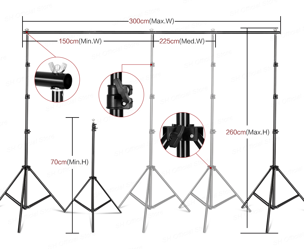 ชุดไฟสตูดิโอถ่ายภาพแบบซอฟต์บ็อ - Photography Lighting And Backdrop บทวิจารณ์และราคา