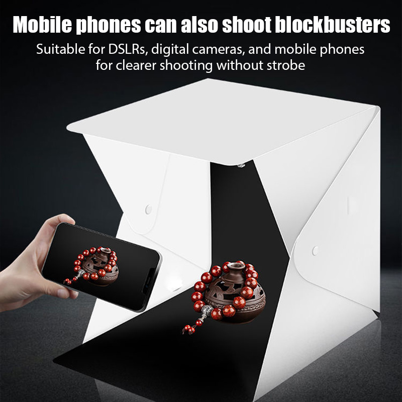 Mini พับ Photo Booth Softbox โ - Softbox Portable Strip บทวิจารณ์และราคา