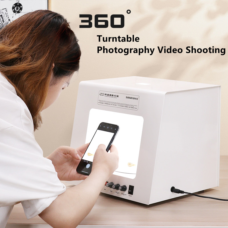 SANOTO Mini Photo ถ่ายภาพสตูดิ - Jewelry Photography Lighting Kit บทวิจารณ์และราคา