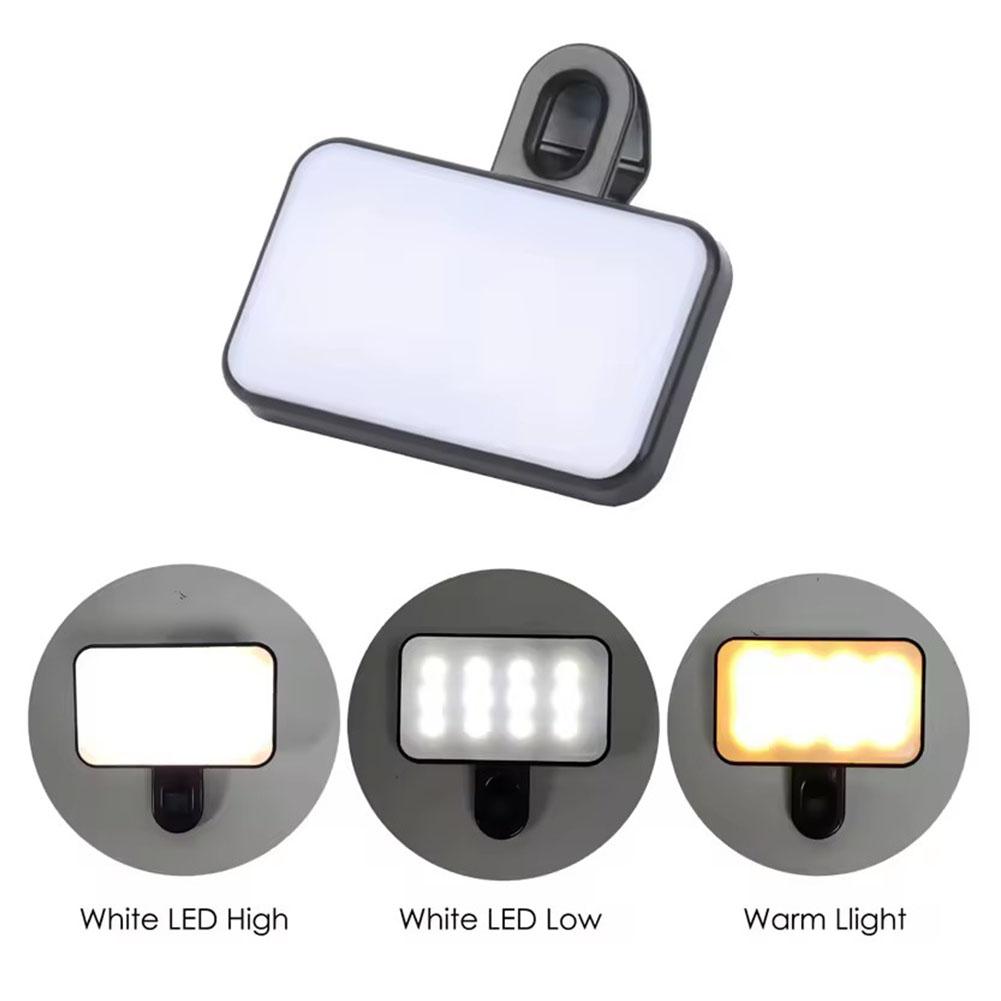 ไฟเซลฟี่แบบมินิ LED 3 โหมดสี ป - Photography Lighting Professional บทวิจารณ์และราคา