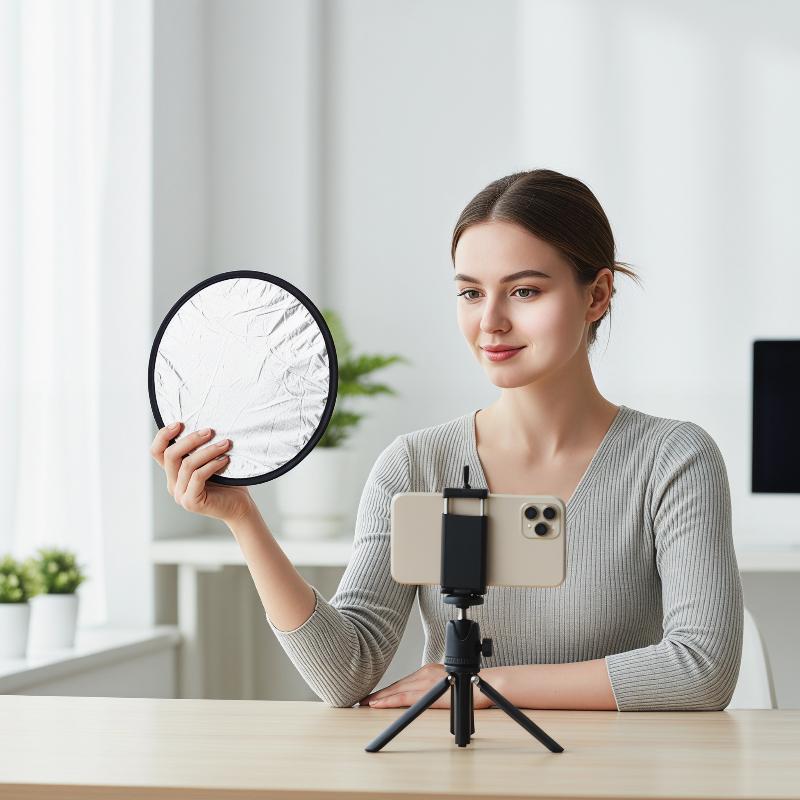 แผ่นสะท้อนแสงแบบพับได้ 5 in 1  - Photography Lighting Outdoor บทวิจารณ์และราคา