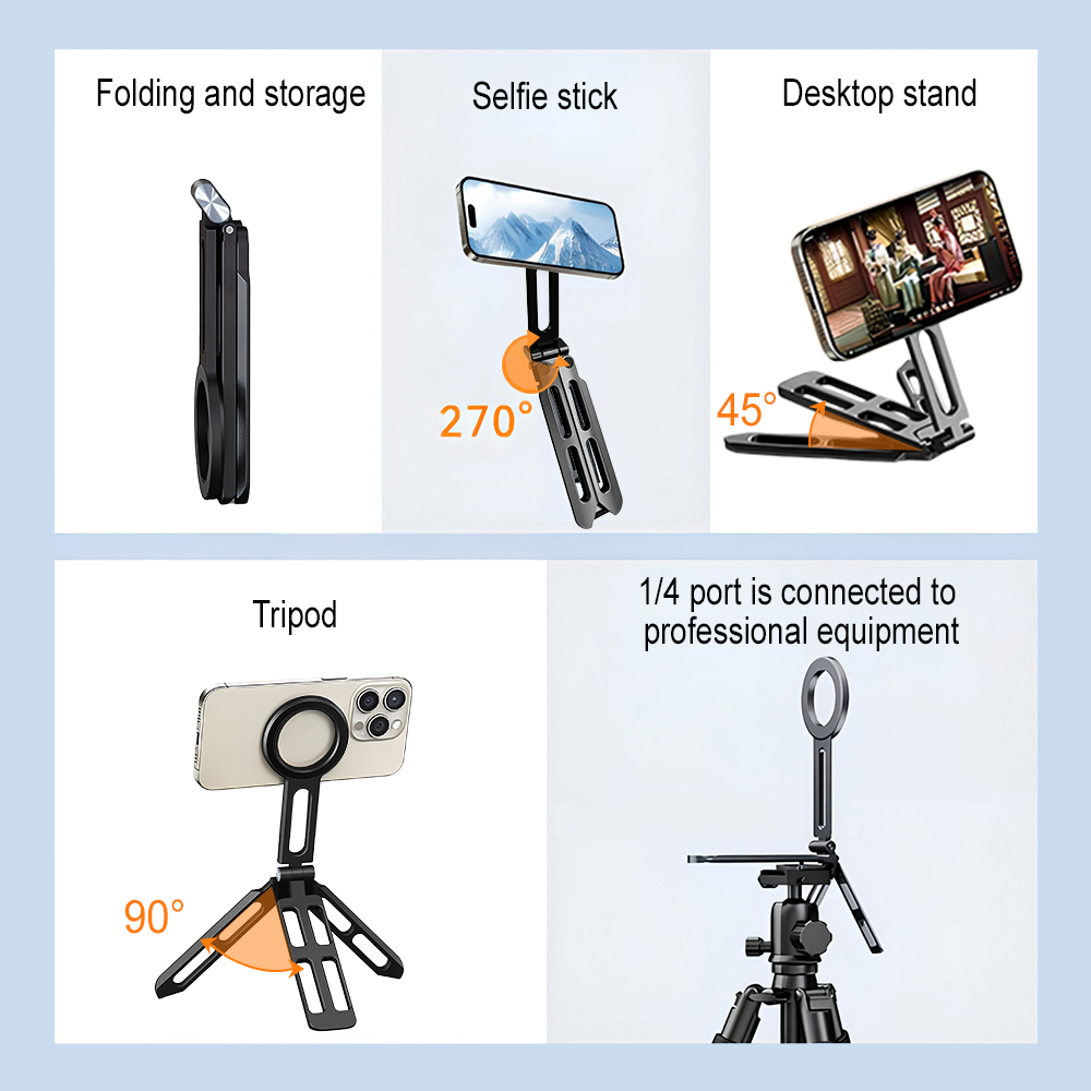 ที่ยึดโทรศัพท์แม่เหล็กแบบสี่แก - Lighting In Photography บทวิจารณ์และราคา